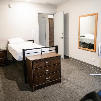 ABMC - client Phase 4 bedroom with single bed