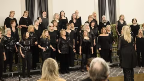 All Women Choir singing