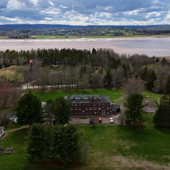 Atlantic Men's Centre birds eye view