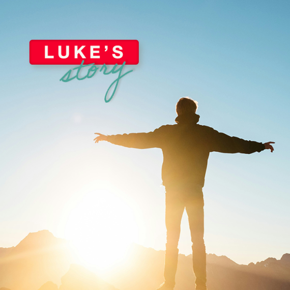 Victorious man + Luke's Story
