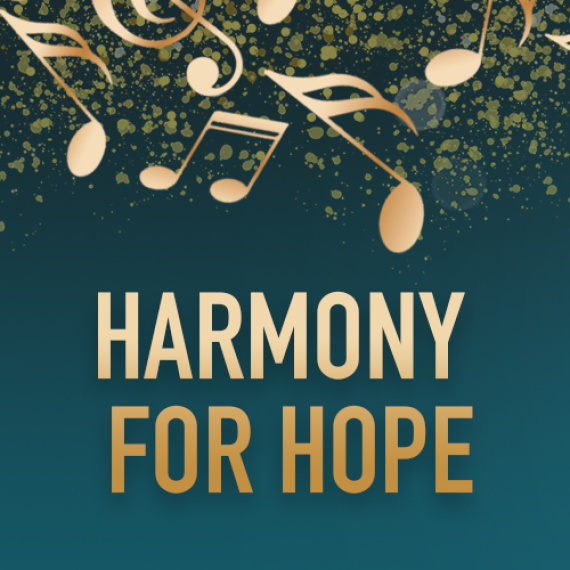 Harmony for Hope with Music Notes
