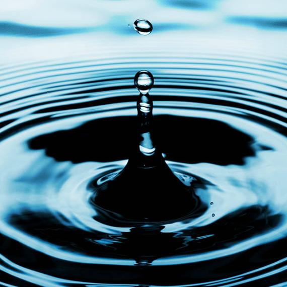 Ripple of water